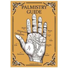 Palmistry Guide by Stefan Mager - Magick Magick.com Palm Reader Station, Palmistry Books, Mushroom Tea, Zodiac Candles, Rich Design, Wiccan Spell Book, Witchcraft Spell Books, Witch Spell Book, Palm Reading