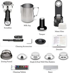 the contents of a kitchen appliance are shown in this graphic above it's description