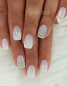 French manicure | naturel nails | lichte nagellak #nails #nagellak #weddingnails #trouwnagels #nailart #nagellack Valentine Nails, Shiny Nails, Wedding Nails Design, Nails Wedding, Nail Art Wedding, Bride Nails, Nails French, Ideas Nails