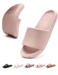 PRICES MAY VARY. 【Cloud Slides】These cloud slides for women are made of high quality EVA, so the womens slippers are super squishy and light-weight. While having they on, you feel just like walking on the bouncy clouds.Whether you're lounging at home or enjoying the outdoors, these mens slippers provide unparalleled comfort. 【Waterproof & Non-slip】These Shower Shoes are waterproof & quick-dry so they don't get waterlogged and stinking. The non-slip texture on the outsole enhances friction, ensur Amazon Cloud Slides, Pillow Slippers, Cloud Slides, Going Camping, Shower Shoes, Slides For Women, Spa Bath, Beach Slides, Mens Slides