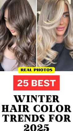 Shoulder Length Styles, Brunette Shades, Color Trends 2024, Winter Hair Color Trends, Rich Brunette, Soft Blonde, Red To Blonde, Blonde Tones, Natural Gray Hair