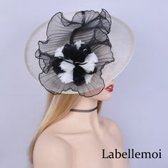 Base diameter: about 32cm 1.3 cm satin headband at the back to attach on head Ideal for races/church/wedding/party It is handmade product and every hat is well inspected before shipment,no return accepted.But please do contact us if you have any problems on your order.Thanks for your supports. Hat Tea Party, Sinamay Fascinator, Ascot Hats, Easter Hats, Church Hat, Satin Headband, Tea Party Wedding, Tea Party Hats, Fascinator Hat