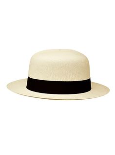 Brand: Gamboa Color: NaturalMaterial: Toquilla straw Brim: 6.5 cm. (2 1/2"")Grade: 3 - 4 learn more Sweatband: Cotton twill, 3 cm. (1.18") Crown: 10 cm. (3 9/10") Ribbon: LinenSUN PROTECTION: UPF 50+ Only 1/50th or less of UV rays are able to pass through STYLE & COMFORT: Really suitable for travel, outdoor activities, and events. Get compliments every time you wear it. LIGHT AND FRESH: Its first quality fiber allows air circulation making the hat a very light and comfortable garment. Note: Plea Classic Summer Straw Hat With Flat Bill, Classic Flat Bill Straw Hat For Summer, Classic Toquilla Straw Sun Hat With Curved Brim, Vacation Hats With Flat Bill In Toquilla Straw, Vacation Hat With Flat Bill In Toquilla Straw, Vacation Hat With Flat Bill Made Of Toquilla Straw, Flat Brim Toquilla Straw Panama Hat For Kentucky Derby, Classic Panama Hat With Flat Brim In Natural Color, Classic Panama Hat With Curved Brim In Natural