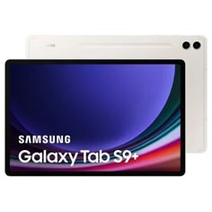 the samsung galaxy tab 9 plus tablet is on display