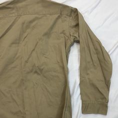 Vintage 1950s-1980s Military Size: small Measurements: armpit to armpit: 21” top to bottom: 31” Military Shirt, Vintage Military, Top To Bottom, Vintage 1950s, Vintage House, Khaki Pants, Pants, Trousers