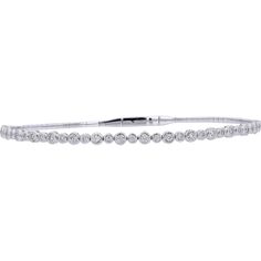 Journey through the heart of elegance with our 14K 1/4 Carat Diamond Flexible Bangle, a dazzling testament to refined luxury. Crafted in 14K gold, this exquisite bangle boasts a quarter carat of radiant diamonds, meticulously set to create a captivating sparkle. The flexible design ensures a comfortable fit, seamlessly transitioning from day to night with effortless grace. Each diamond is carefully chosen for its brilliance, adding a touch of glamour to any ensemble.Indulge in the understated glamour of this timeless piece, perfect for elevating both casual and formal looks alike. Whether worn solo for a subtle statement or stacked with other favorites, this bangle exudes sophistication and style. Elevate your jewelry collection with this versatile and effortlessly chic accessory, destined Timeless Single Diamond Bangle Bracelet, Timeless Hand-set Diamond Bangle Bracelet, Fine Jewelry Diamond-cut Tennis Bangle, Classic White Gold Diamond Bracelet, Rectangular Shape, Elegant 14k Gold Diamond-cut Bangle, Understated Glamour, Radiant Diamond, Flexible Design, Formal Looks