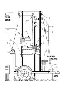 the diagram shows how to install an automatic water heater on a trailer or truck