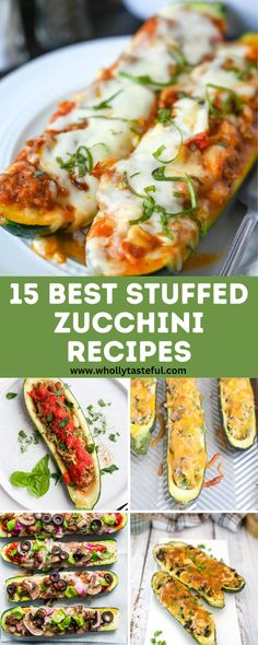 the best stuffed zucchini recipes