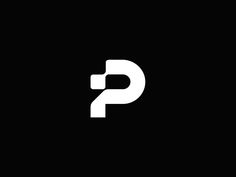 the letter p is made up of white letters