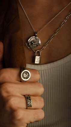 Money Rings, Stay True To Yourself, Gold Silver Jewelry, Padlock Necklace, True To Yourself, Silver Gold Jewelry, Trust No One, Daisy Necklace, Deep Meaning