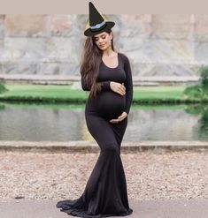 Fitted Maternity Gown, Burgundy Gown, Pregnancy Photography, Fall Maternity