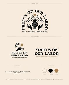 the logo for fruit of our labor