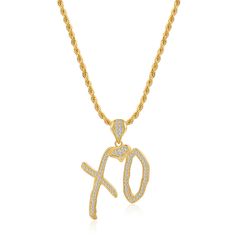 PRICES MAY VARY. Hip Hop XO Necklace jewelry inspride miusic song singer fans gifts. Rock Rapper Singer XO Necklace pendant size 1.5*1.8 inch,and rope chain length: 23+2 inch. perfect size for men or women for everyone. Specially designed for singer fans , worthy of treasure. Rock Rapper Singer XO Necklace made of brass with gold plated，and many shine rhinestone crystal gemstones. XO Necklace,it is a great gift for yourself or your lover and Rock Rapper singer fans. Hip Hop Personality Alphabet Rapper Chains, Gold Chain Hip Hop, Gold Iced Out Cross Pendant Jewelry, Hip Hop Jewelry Amazon.com, Xo Necklace, Rapper Jewelry, Mens Jewelry Necklace, Rhinestone Jewelry, Rope Chain