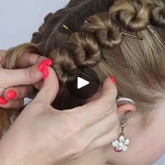 The Seashell Braid | The Seashell Braid | By Sweethearts HairFacebook Face Shape Hairstyles, Dance Hairstyles, Hair Envy, Cut And Color