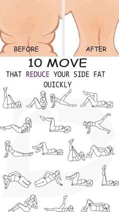 Exercises For Side Fat, Exercise For Back, Motivasi Diet, Side Fat, Love Handle Workout, Month Workout, Effective Exercises