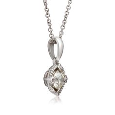 Ben Bridge Signature Diamond Collection  Each diamond is crafted with extra facets and superior proportions to maximize brilliance.
A Ben Bridge Signature Diamond is held inside a milgrain detailed setting for a sweet addition to any outfit. Chain is 18 inches long with a sizing loop at 16 inches for shorter wear. Pendant is approximately 8 x 15mm. Timeless Silver Marquise Diamond Necklace, Luxury Diamond Necklace With Marquise Cut, Luxury Diamond White Marquise Cut Diamond Necklace, Luxury Marquise Cut Diamond White Necklace, Luxury Marquise Diamond Cut Necklace, Silver Marquise Diamond Necklace, Silver Diamond Necklace With Marquise Single Cut Diamonds, Dazzling Marquise Diamond White Necklace, Marquise Cut White Gold Diamond Necklace For Formal Occasions