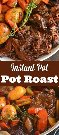 instant pot roast recipe with carrots and potatoes