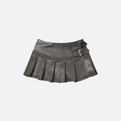 Front view of the brown Women's Pleated Skirt in a gray background Pleated Cargo Skirt, Grunge Style Outfits, 2000s Skirt, Hip Hop Fashion 90s, 90s Y2k Fashion, Womens Pleated Skirt, 90s Hip Hop Fashion, Trendy Summer Outfits, Aesthetic Look