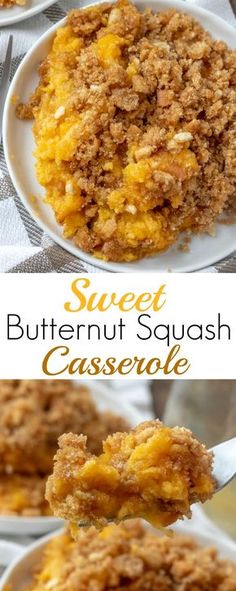 this sweet butternut squash casserole is so good it's easy to make