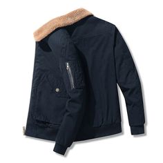 2021 Winter Men's Cotton Workwear Jacket Plus Velvet Thick Loose Large Size Lapel Jacket Warm Cotton Jacket Men Winter Outerwear With Multiple Pockets And Lapel Collar, Khaki Cotton Fleece Jacket With Pockets, Collared Winter Outerwear With Side Pockets, Cotton Jacket Men, Men Winter Jacket, Lapel Jacket, Mens Parka, Workwear Jacket, Jacket Parka