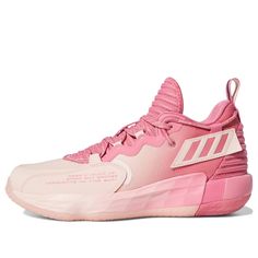 adidas Dame 7 Extply GCA Dame Dolla Basketball Shoes/Sneakers Vball Shoes, Adidas Dame 8, Vb Shoes, Zapatillas Nike Basketball, Hoop Shoes, Pink Basketball Shoes, Bookmark Art, Best Volleyball Shoes, Shoes Board