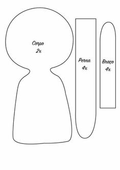 an image of the back and sides of a paper doll