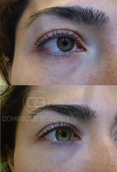 Permanent Eyeliner Styles Natural, Natural Eyeliner Tattoo, Natural Permanent Eyeliner, Perm Lashes, Micro Blading