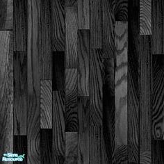 wood flooring with black and white squares in the center, as well as an image of