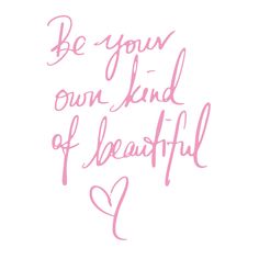 PRICES MAY VARY. Package include: 1 pcs Beautiful Quotes wall decal, size: 15.75 x 21.65 inch (40 x 55 cm), color: pink. Quote: “Be Your Own Kind of Beautiful”. Our peel and stick decal stickers include easy step by step instructions on how to effortlessly apply the vinyl. Material: made from matte finish vinyl, which is adhesive enough to be pasted on the wall for a long time, environment friendly, waterproof. These self-adhesive vinyl stickers are durable and will last for years without peelin Pink Wallpaper Quotes, Home Background, Bedroom Decor For Women, Girls Wall Stickers, Inspirational Wall Decals, Art Lettering, Beautiful Lettering, Pink Quotes