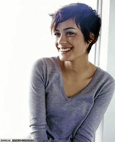 Kort Bob, Messy Pixie, Thick Wavy Hair, Messy Pixie Cuts, Pixie Hair, Long Pixie, Best Pixie Cuts, Best Short Haircuts, Short Hairstyle