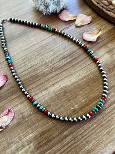 6 mm Navajos pearl necklace – The Bijoux FAB Jewelry Navajo Pearl Jewelry, Western Jewelry Diy, Western Jewelry Necklace, Faux Jewelry, Navajo Pearls Necklace, Mens Handmade Jewelry, Turquoise Jewelry Necklace, Rodeo Jewelry, Western Grunge