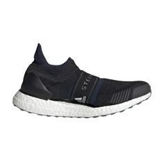 Adidas Stella Mccartney X Wmns Ultraboost X 3d ' White In Black | Editorialist Adidas Athleisure Training Running Shoes, Adidas Functional Sneakers For Workout, Sporty Adidas Slip-on Sneakers, Adidas Athleisure Sneakers, Adidas Black Running Shoes For Workout, Athleisure Sneakers With Rubber Sole For Workout, Athleisure Sneakers With Cushioned Stretch Footbed, Adidas Athleisure Running Shoes With Elastic Laces, Athleisure Stretch Sneakers For Sports