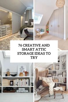 there are many different types of storage in this room and it is easy to use