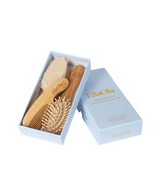 EllaOla Bamboo Brush & Comb Set (3 Pieces) - Baby Bamboo Brush, Comb Set, Christmas Stuff, Things To Buy, Comb, 3 Piece, Pick Up, In Store, Buy Online