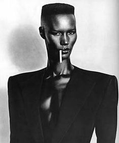 Resultado de imagen para grace jones dolph lundgren Jean Paul Goude, Nina Hagen, Josephine Baker, Patti Smith, Power Dressing, We Are The World, Ex Machina, Time Magazine