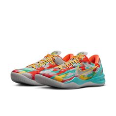 Nike Kobe 8 Protro 'Venice Beach' FQ3548-001-KICKS CREW Kobe 8 Venice Beach, Kobe Shoes, Venice Beach, Stylish Sneakers, Kobe Bryant, Basketball Shoes, Fitted Hats, Perfect Pair, Venice