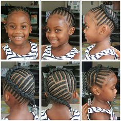 Braided halo Kids Cornrows, Halo Braids, Halo Braid, Girls Natural Hairstyles