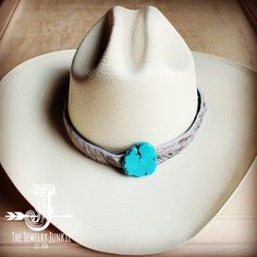 Boho Style Leather Hatband Genuine Leather Leather Ties If you’re looking for the perfect accessory to complement your favorite hat, look no further. The Embossed Leather Hat Band by Jewelry Junkie is absolutely everything that you need. Not only is it easy to incorporate into any and all outfits, but the genuine leather immediately elevates whatever it is you’re wearing. A turquoise slab of 1-1.5 inches is sewn to the center. The item that you receive in the mail will resemble the one in the pi Adjustable Turquoise Hat With Curved Brim, Adjustable Turquoise Country Hat, Southwestern Turquoise Hat With Short Brim, Adjustable Country Style Turquoise Hat, Turquoise Short Brim Hat, Turquoise Western Hat With Curved Brim, Turquoise Western Hat With Flat Brim, Turquoise Curved Brim Hats For Rodeo, Handmade Turquoise Hat, One Size Fits Most