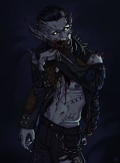 Vampire Masquerade Character, Vampire The Masquerade Tzimisce, Crazy Character Design Male, Vtm Nosferatu, Vampire The Masquerade Art, Vampire The Masquerade Character Art, Tzimisce Vampire, Clan Nosferatu, Cyberpunk Vampire