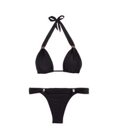 Enjoy a flattering Brazilian cut and a seamless fit with this modern update to our Black Bia Tube Bottom.Features Banded seamless style;  24-karat gold-plated sliders at hips;  Matte finish on hardware;  Available in Brazilian and full cut;  V i X Logo detail on back;  Fully lined;  A soft and unique XTRA LIFE LYCRA blend;  Made in Brazil; Style #150-807-001/151-807-001 Elegant Gold Stretch Swimwear, Chic Gold Stretch Swimwear, Brazil Style, Black Brazilian, X Logo, Brazilian Cut, Red Swimsuit, Edgy Look, Black Bottoms