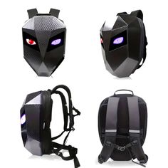 Led Adventure Backpack - Durable, Waterproof With Hard Shell Protection, Built-In Led Lighting For Motorcycles, Bicycles, Travel & Camping - Perfect Laptop Bag For On-The-Go Explorers Shadow Backpack, Adventure Backpack, Bag Pack, Swim Shoes, Adidas Track, Suit Shop, Bagpack, Led Lighting, Laptop Bag