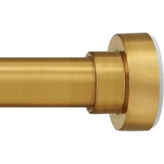 an image of a gold curtain rod