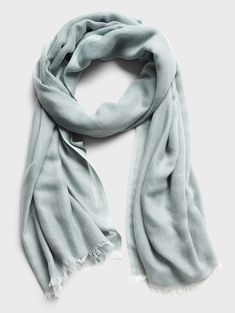 Accent your look with this soft scarf, crafted in a lightweight gauze fabric so you can layer it through the seasons.  Length: 78" (198cm) Width: 28" (71cm) 10 Piece Wardrobe, Soft Scarf, Gauze Fabric, Soft Summer, The Seasons, Winter Scarf, Banana Republic, Layering, Man Shop