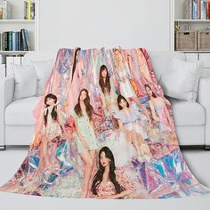 JYP Ent Twice 10th Taste of Love Album Flannel Blanket Bedding Sets Feature： MATERIAL & DESIGN: Made from 100% high-quality polyester fiber, a flannel blanket brings you an extremely soft and warm feeling. With rigorous stitching, 3D HD printing. MULTI FUNCTIONS: The flannel blanket is suitable for you to use on the couch, chair, bed, floor, or in the car, and it's also easy to take to outdoors. This cozy and lightweight blanket will keep you warm and comfortable in all seasons. SIZES & COLORS: Paw Patrol Bed Set, Taste Of Love, Bed Floor, Lightweight Blanket, Couch Chair, Duvet Bedding Sets, Chair Bed, Shopify Theme, Print Blanket