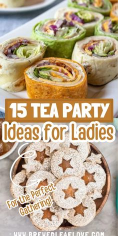 tea party ideas for ladies that are easy to make