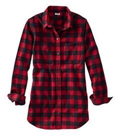 #LLBean: Women's Scotch Plaid Flannel Shirt, Tunic Flannel Tunic, Rob Roy, Womens Flannel Shirt, Scottish Plaid, Flannel Shirts, Plaid Tunic, Red Flannel, Flannel Women, Plaid Fabric