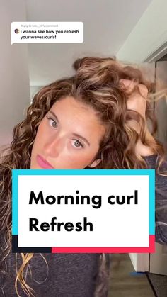 Fine Curly Hair Cuts, Naturally Wavy Hair Cuts, Hair Stules, Blonde Layered Hair, Shoulder Length Curly Hair, Curly Hair Tutorial, Wavy Haircuts