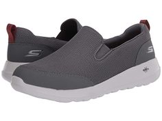 Gray Synthetic Slip-on Sneakers With Arch Support, Functional Mesh Slip-on Sneakers For Light Exercise, Gray Slip-on Sneakers For Running, Slip-resistant Synthetic Slip-on Sneakers For Light Exercise, White Sole Synthetic Slip-ons For Sports, Athleisure Breathable Mesh Slip-on Sneakers, Athleisure Mesh Slip-on Sneakers With Slip-resistant Sole, Athleisure Mesh Slip-on Sneakers For Light Exercise, Fade-resistant Gray Slip-on Sneakers For Running