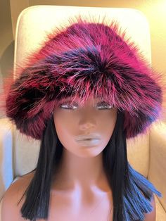 This beautiful incredibly soft faux fur hat is a must have for the fall and winter season.It is stylish and warm and can be dressed up or down. The head circumference of the hat is about 22-23inches (56-60cm) so almost everyone should fit :)  The hat is made out of Vegan Fur and is super soft and fluffy:) For any different color requests please send me an email:) Adjustable Winter Hat With Feather Trim, Winter Fedora With Feather Trim, Winter Fedora Hat With Feather Trim, Winter Hat With Feather Trim, Winter Hats With Faux Fur Lining, Winter Bucket Hat One Size, Winter Brimmed Hat In Faux Fur, Brimmed Faux Fur Hat For Winter, Winter Faux Fur Bucket Hat