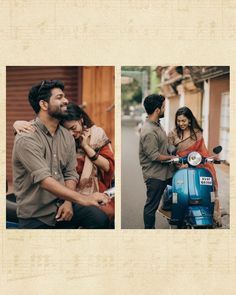 Love’s map drawn on scooter routes! Couple Pic With Bike, Couple On Scooty, Bike Pre Wedding Shoot, Parra Road Couple Photo, Pre Wedding Photoshoot Bike, Kerala Wedding Photography, Kerala Wedding, Love S, Wedding Pose